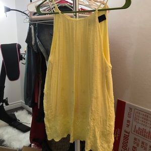 Yellow gorgeous tank